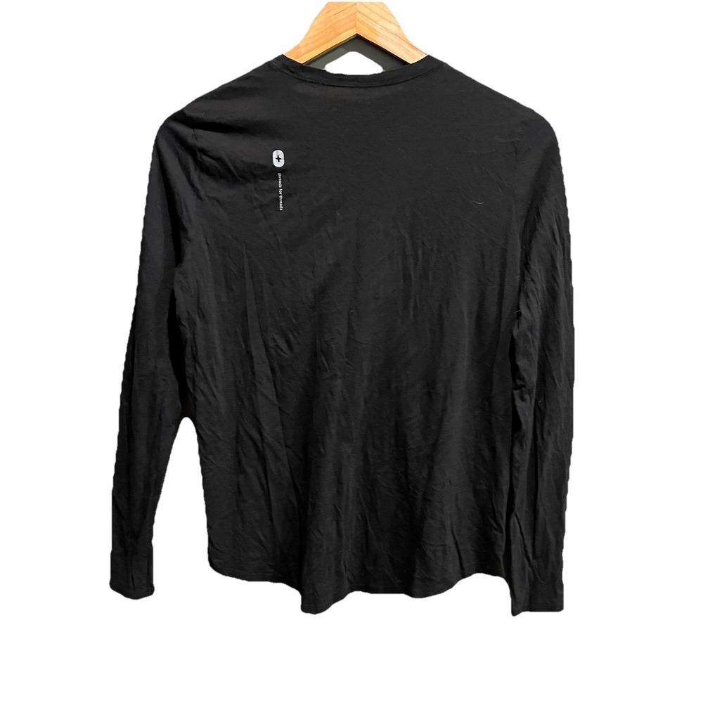 FIGS Black Supersoft Long Sleeve Women's Underscrub Top Size Medium - Picture 2 of 5